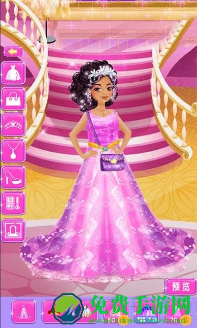 芭比公主婚礼换装