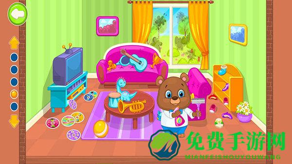 芭比公主房间小游戏