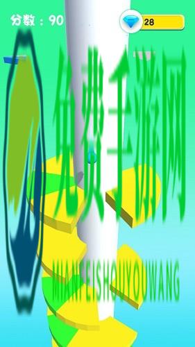 球球跳跳塔游戏