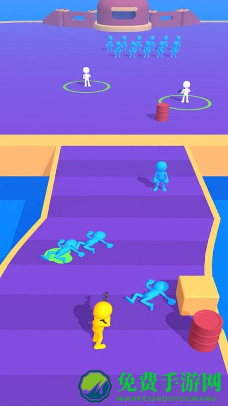 人群合并射击手游