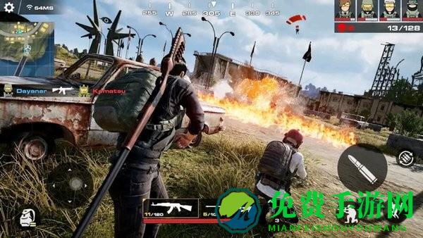 吃鸡决赛圈争夺游戏