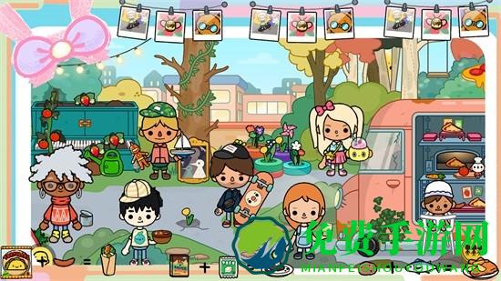 樱花小镇假期生活