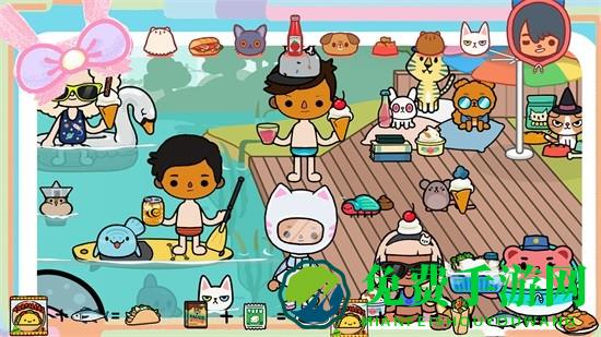 樱花小镇假期生活