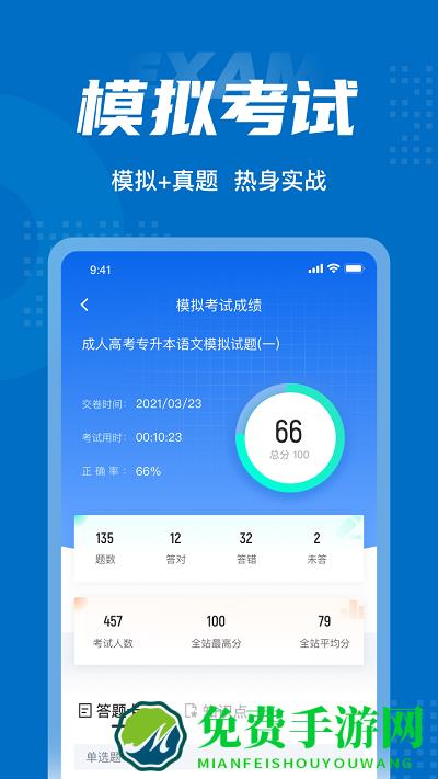成人高考专升本考试聚题库app