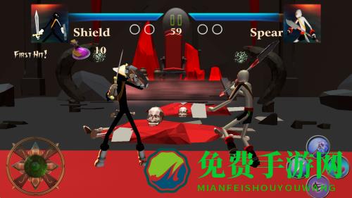 火柴人功夫战斗中世纪勇士3d