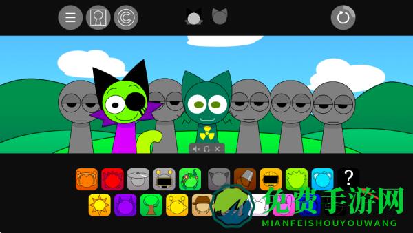 Sprunki Pyramixed模组2