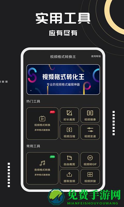 视频格式转换王手机版