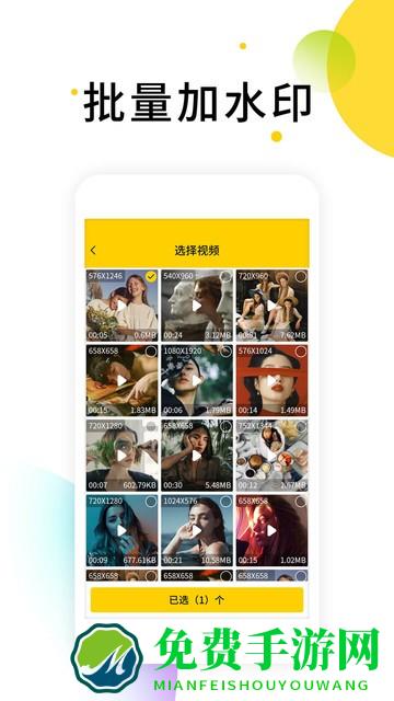 小视频去水印软件官方版(小视频无水印解析软件)