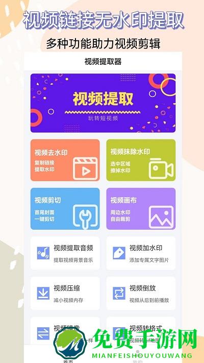 视频提取器软件