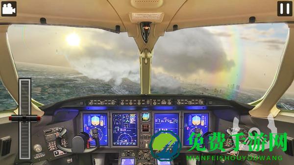 现代飞行驾驶模拟