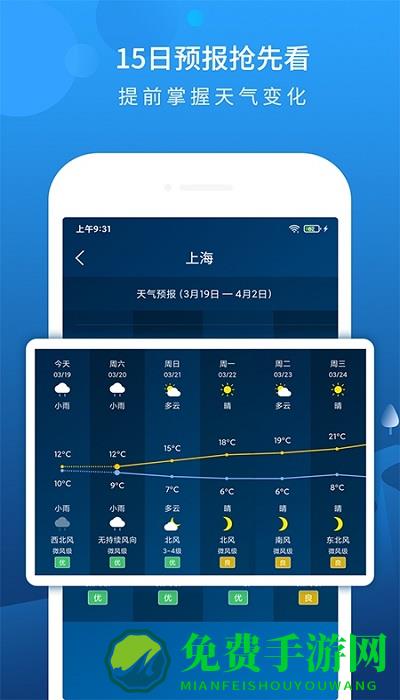 本地天气预报app