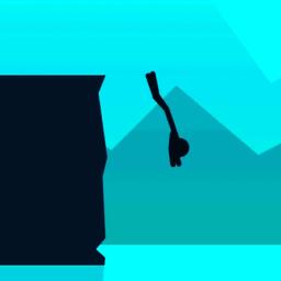 火柴人悬崖翻转跳水游戏