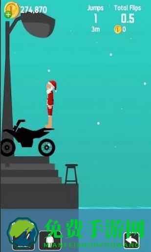 火柴人悬崖翻转跳水游戏