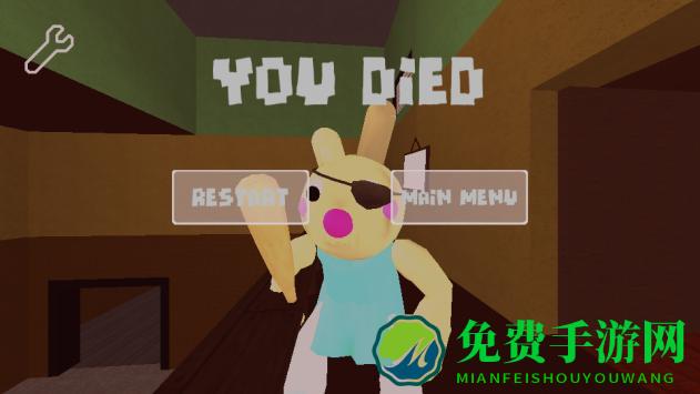 猪舍吓人的兔子