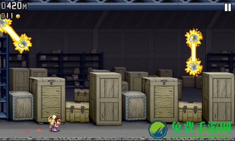 jetpack joyride无限金币版(疯狂喷气机)