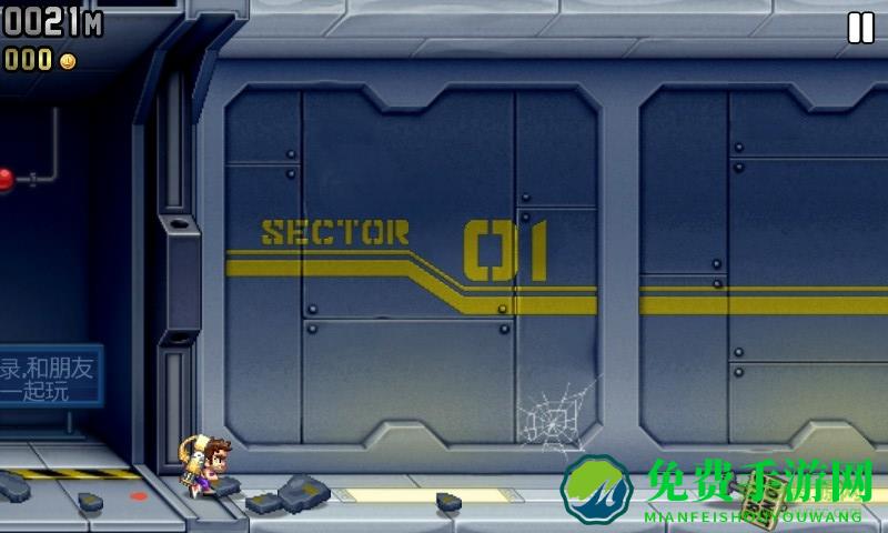 jetpack joyride无限金币版(疯狂喷气机)