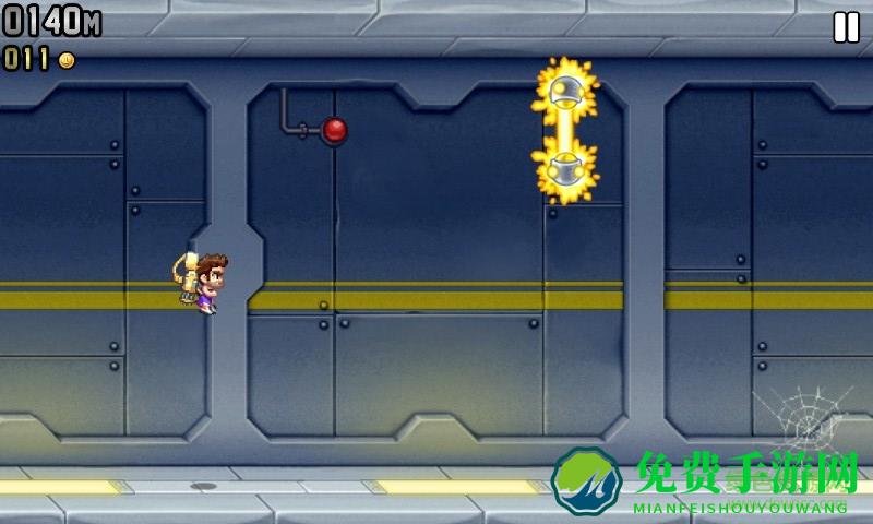 jetpack joyride无限金币版(疯狂喷气机)