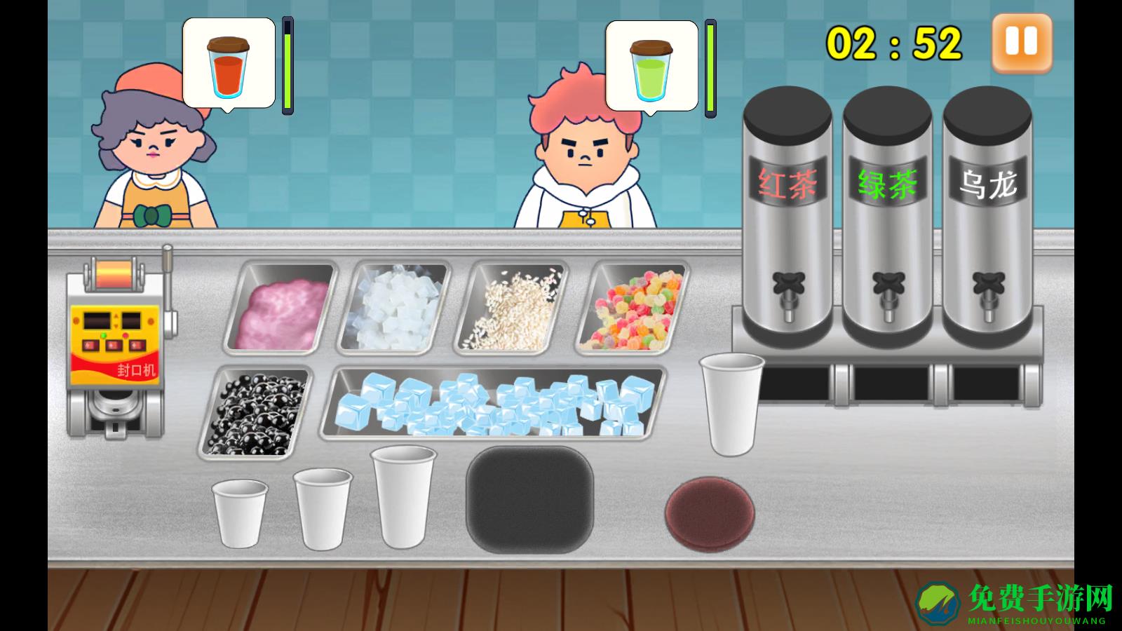 时光奶茶店游戏