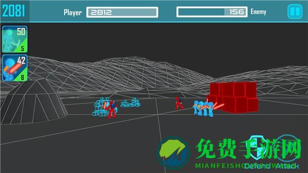 火柴人霓虹战争无限金币