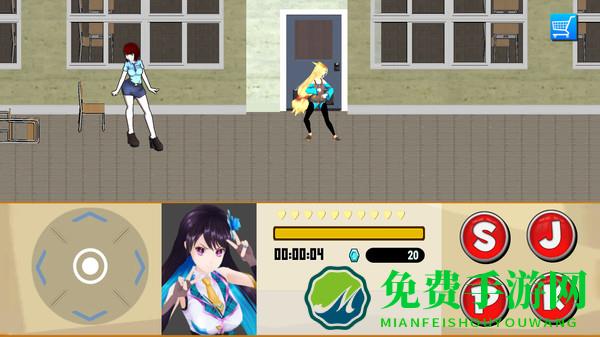 校园女孩战斗王游戏