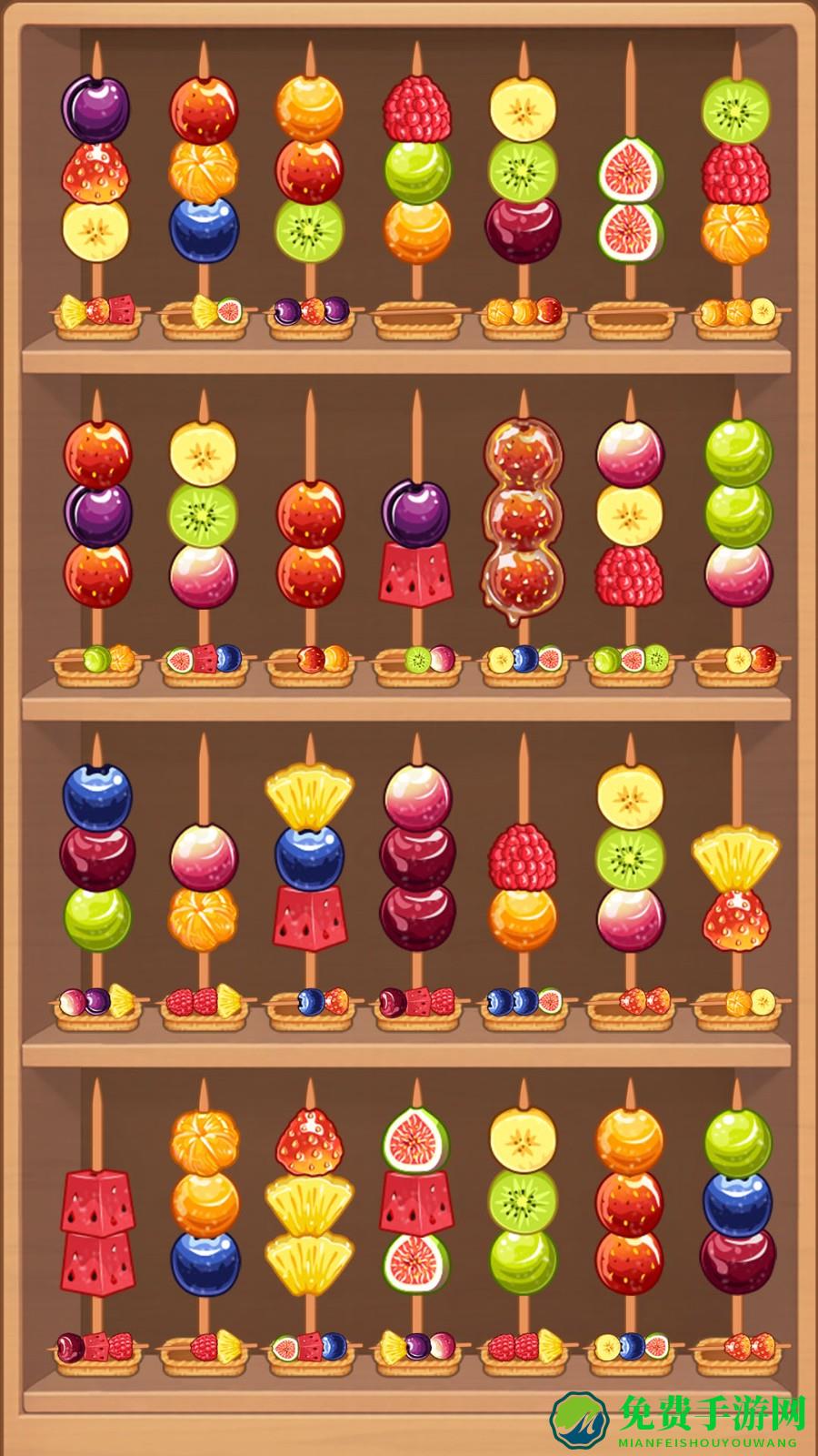 来串儿糖葫芦游戏