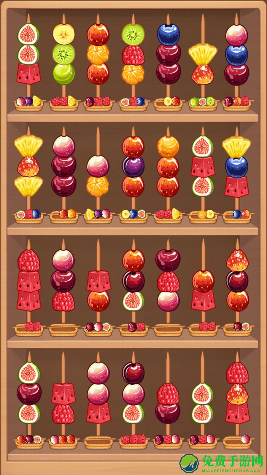 来串儿糖葫芦游戏