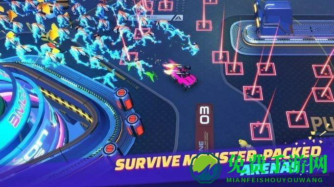 血腥车轮汽车射击游戏