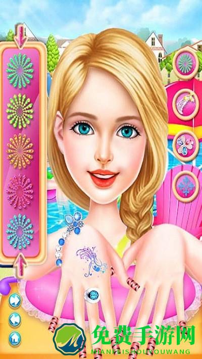 芭比公主婚纱设计游戏