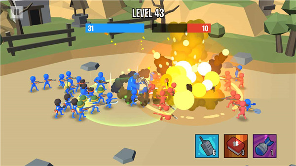 火柴人战争部队免广告版